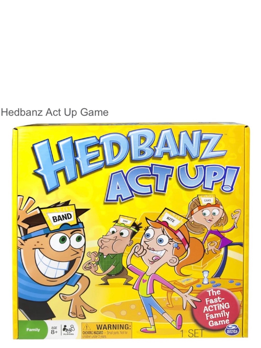 Headbandz Act Up! Family Party Game